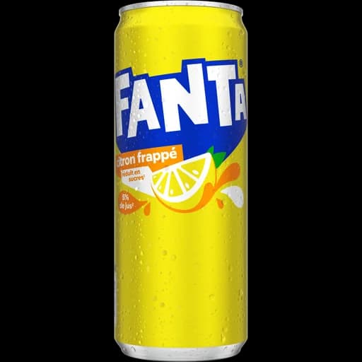 Canette de Fanta citron