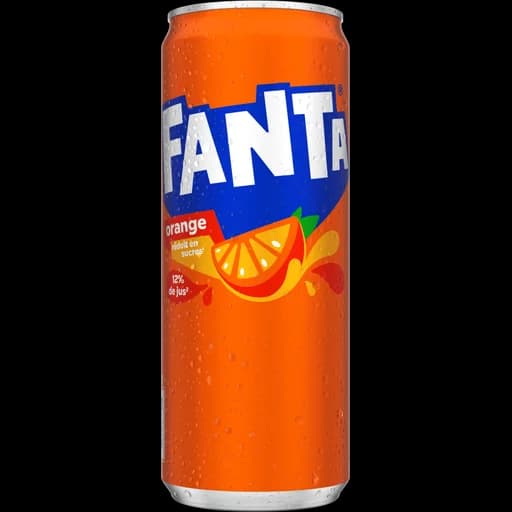 Canette de Fanta orange