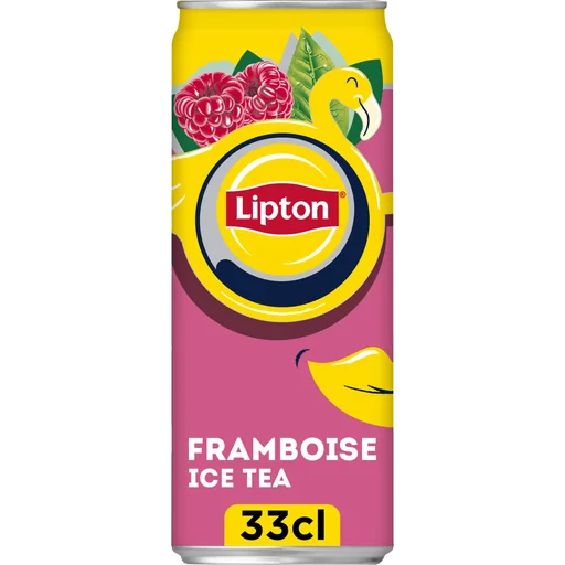 Canette de Lipton Ice Tea framboise