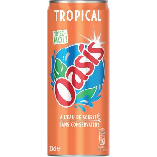 Canette Oasis tropical