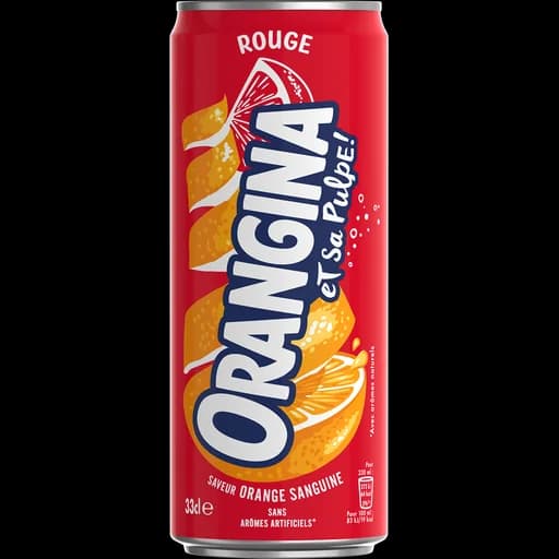 Canette d’Orangina à l’orange sanguine